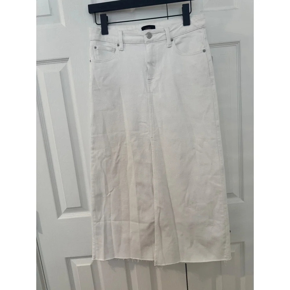 Quince white denim
